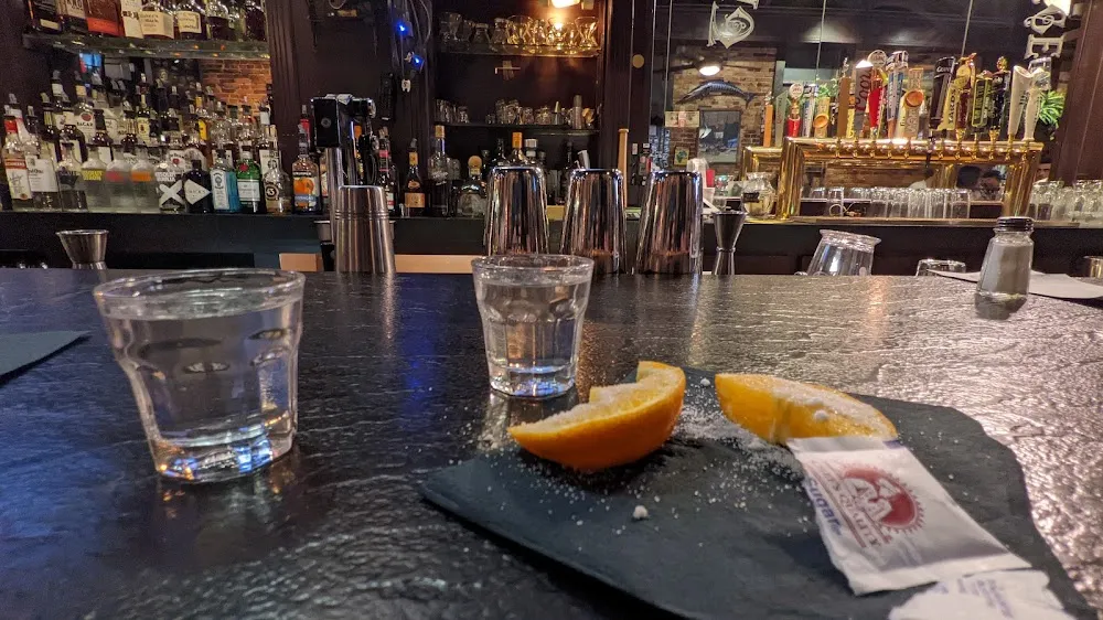 Tequila Sugar and Orange Slice